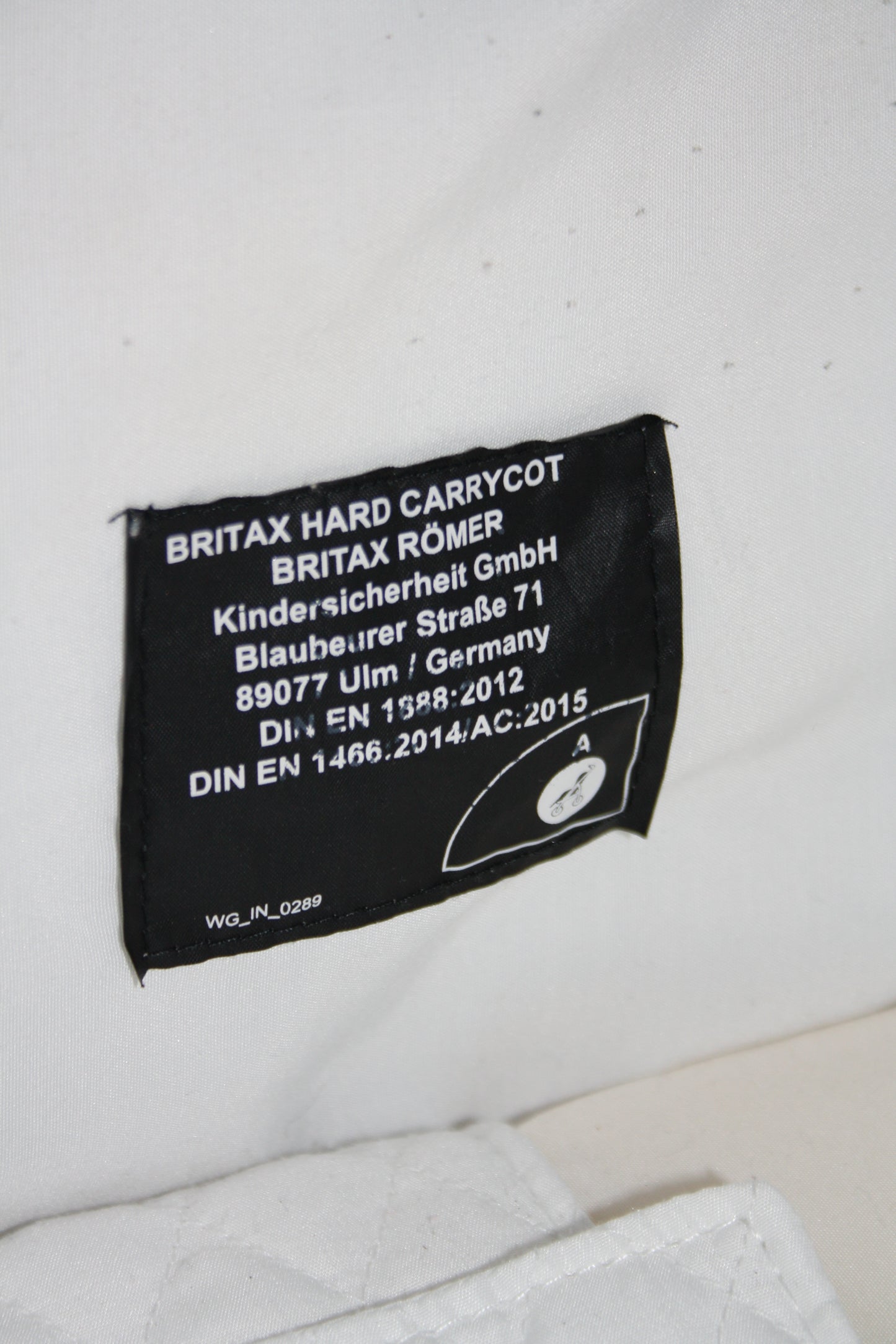 Liggdel Britax / Svart