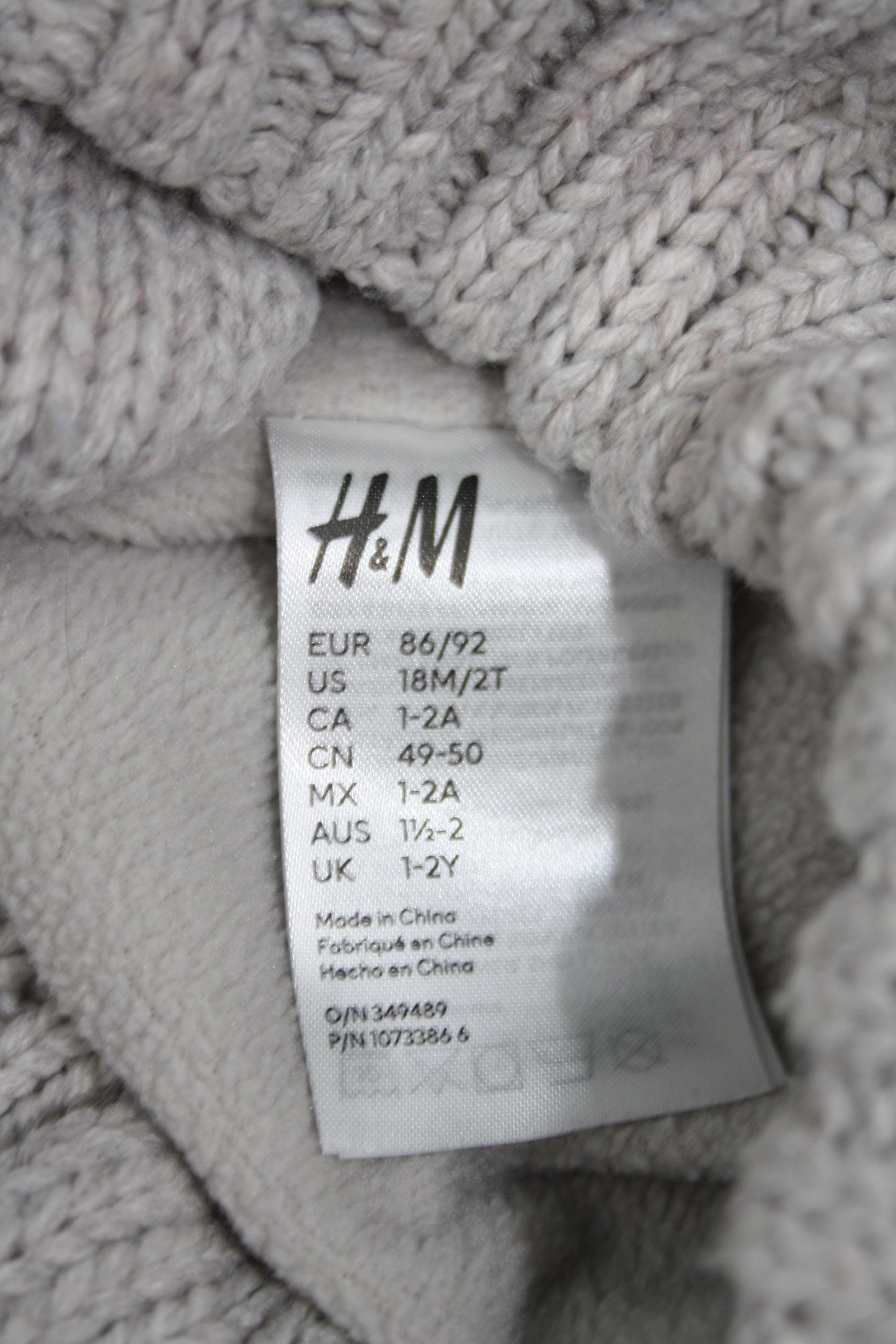 Mössa / H&M / 86-92