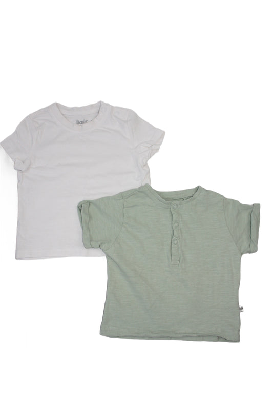 2 pack t-shirt / 60-68